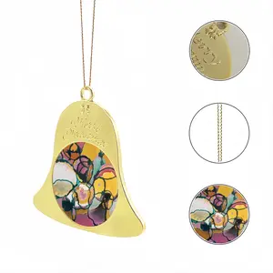 Vibrant Christmas Bell Pendant