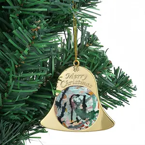 Sand Christmas Bell Pendant