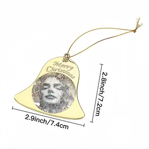 Marylin A Jamais Christmas Bell Pendant