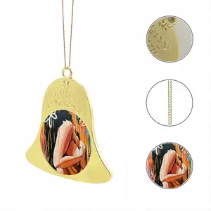 Hold Me Tight Christmas Bell Pendant