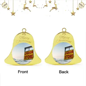 Liquor Store Christmas Bell Pendant