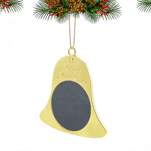 Anthracite Christmas Bell Pendant