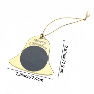 Anthracite Christmas Bell Pendant