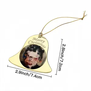 Fashion Child Christmas Bell Pendant