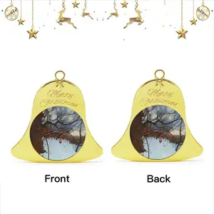 The Sun Has Set Christmas Bell Pendant