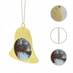 The Sun Has Set Christmas Bell Pendant