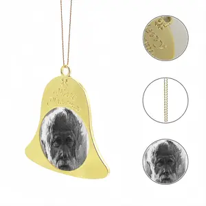 Old Man Jerry Christmas Bell Pendant