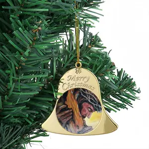 King Christmas Bell Pendant