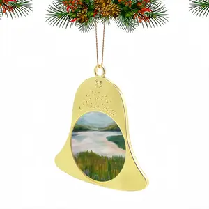 Lake Christmas Bell Pendant