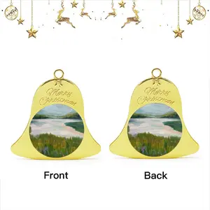 Lake Christmas Bell Pendant