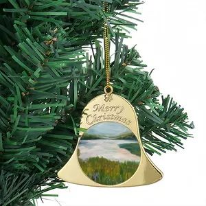 Lake Christmas Bell Pendant