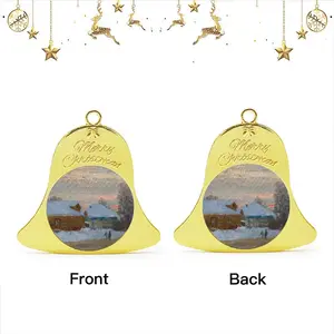 Winter Evening Christmas Bell Pendant