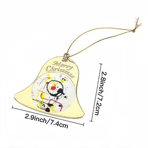 Stronger Than Ever Christmas Bell Pendant