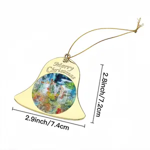 Pistis Christmas Bell Pendant