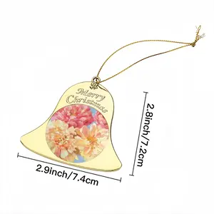 Beautiful Summer Christmas Bell Pendant