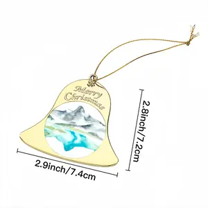 Watersprite Lake Christmas Bell Pendant