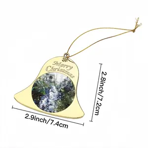 Triplet Falls Christmas Bell Pendant