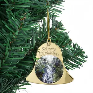 Triplet Falls Christmas Bell Pendant