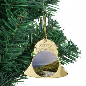 A Wintery Kildonan Burn Christmas Bell Pendant