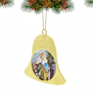 Aphrodite Prints Christmas Bell Pendant