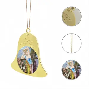 Aphrodite Prints Christmas Bell Pendant