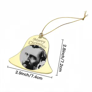 Vincent Van Gogh Christmas Bell Pendant