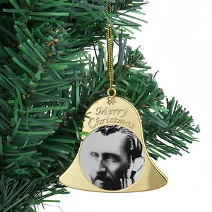 Vincent Van Gogh Christmas Bell Pendant