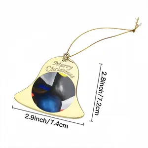 Lens Christmas Bell Pendant