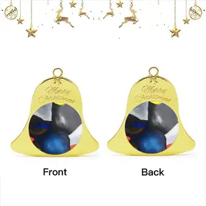 Lens Christmas Bell Pendant