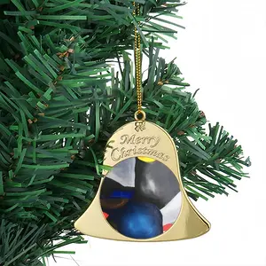 Lens Christmas Bell Pendant