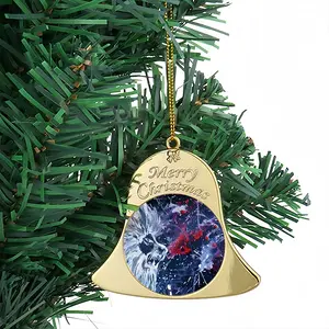 Mystic Royalty Christmas Bell Pendant