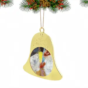 Heart Christmas Bell Pendant