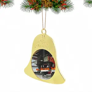 In The Workshop Christmas Bell Pendant