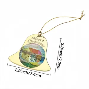 Boathouse Christmas Bell Pendant