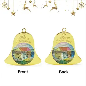 Boathouse Christmas Bell Pendant