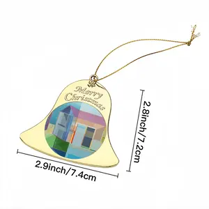 Night & Day Christmas Bell Pendant