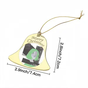 Green Christmas Bell Pendant