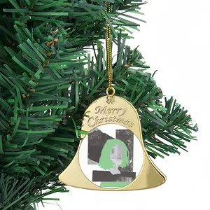 Green Christmas Bell Pendant