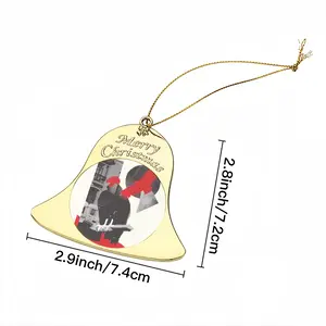 Wwf California Condor Christmas Bell Pendant