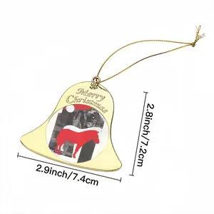 Wwf Przewalskis Horse Christmas Bell Pendant