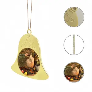 Ceramic Tableware Christmas Bell Pendant