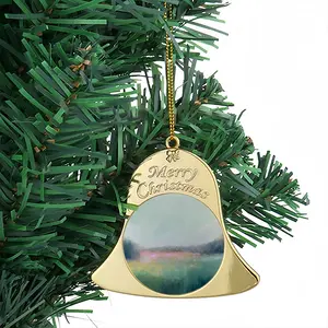 One Misty Morning Christmas Bell Pendant