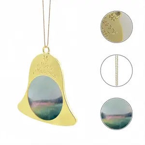 One Misty Morning Christmas Bell Pendant