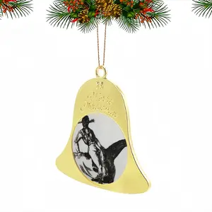 After Gericault N Christmas Bell Pendant