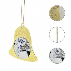 Hold My Hand Said The Butterfly Christmas Bell Pendant