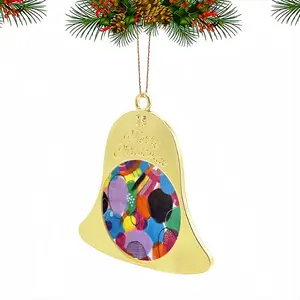 Circle Christmas Bell Pendant