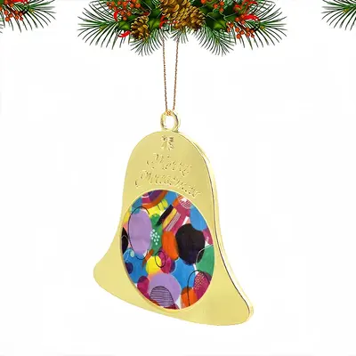 Circle Christmas Bell Pendant