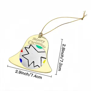 Bird Christmas Bell Pendant