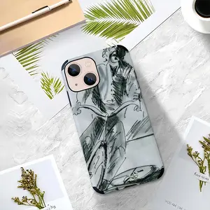 Albert Bike iPhone13 Mini Phone Case (Leather)