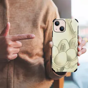 6 Eier Im Karton Six Eggs In The Cardboard iPhone13 Mini Phone Case (Leather)